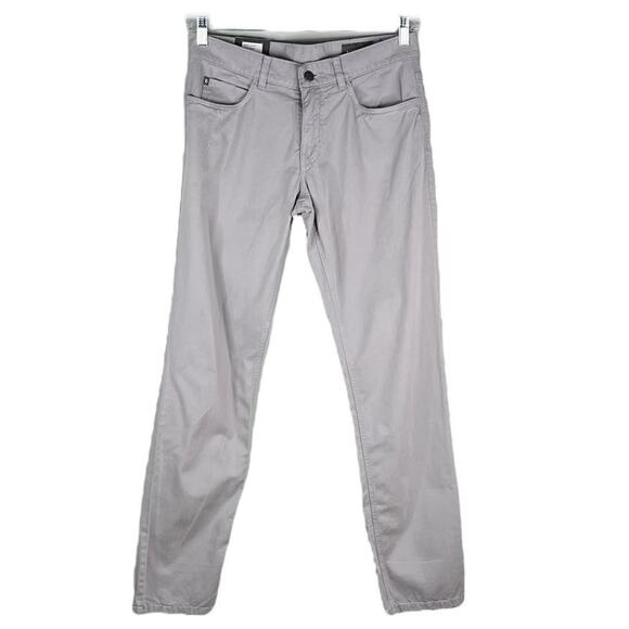 Linksoul Torrey Modern Fit Mens Pants Chino Brook Grey 30R LS6104 New - Picture 4 of 13